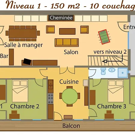Maison Conviviale 200 M², Cheminée * Abondance